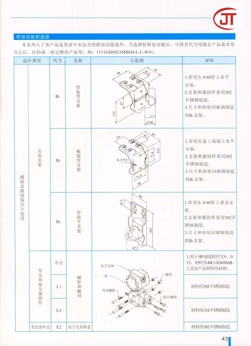 43)附加功能的选择